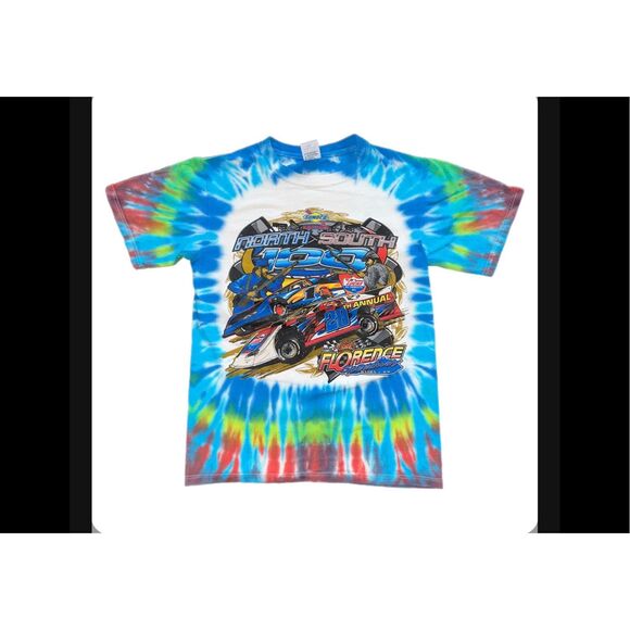 North South 100 Race Tie-Dye Tee - Picture 1 of 4